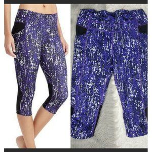 Athleta  Be Free Knicker Small S Purple CropS